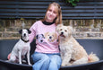 UNISEX SWEATSHIRT WITH 2 X PET EMBROIDERY