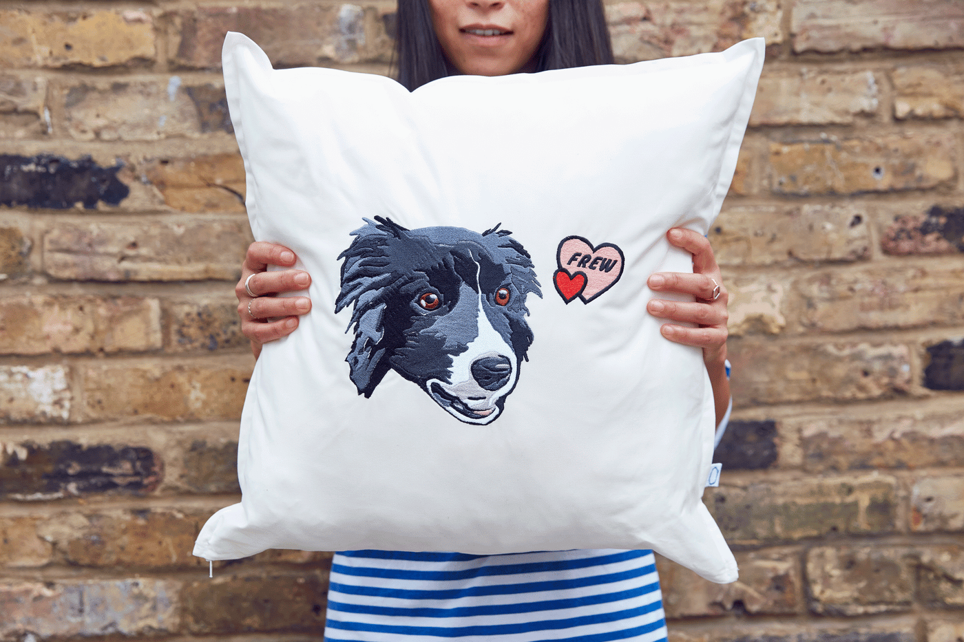 FAIRTRADE CANVAS COTTON CUSHION COVER