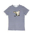 UNISEX SHORT SLEEVE STRIPY TEE