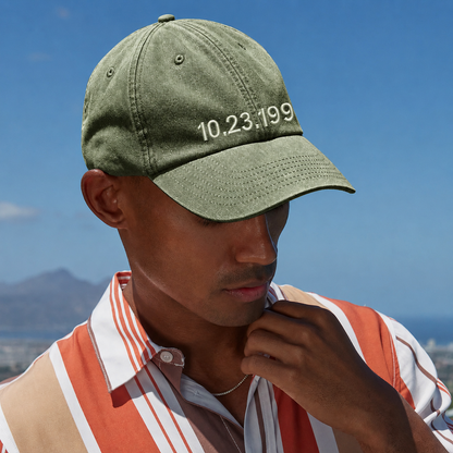 Personalised Embroidered Cap